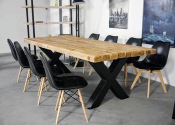 stół konferencyjny do biura biurko drewniany nowoczesny dębowy loft na sprzedaż  Chrząstowice