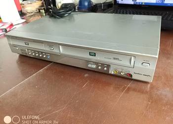 Samsung DVD VCR dual deck SV DVD640 kombajn CD VIDEO, używany na sprzedaż  Warszawa