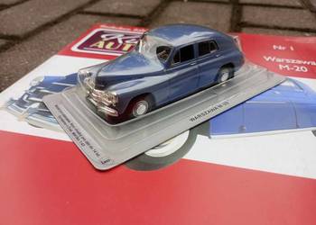 WARSZAWA M20 garbuska kultowe auta PRL 1/43 model deagostini legendy FSO na sprzedaż  Warszawa