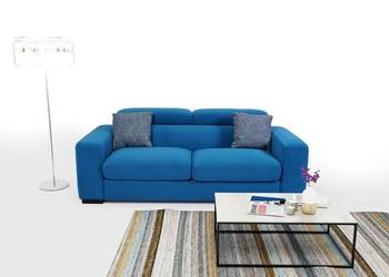 Niebieska sofa z regulowanymi zagłówkami Wanat na sprzedaż  Gliwice