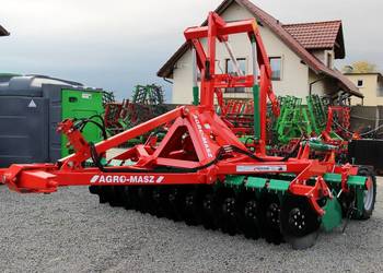 Agregat talerzowy półzawieszany 3,0 m Agro-Masz, używany na sprzedaż  Rogóźno