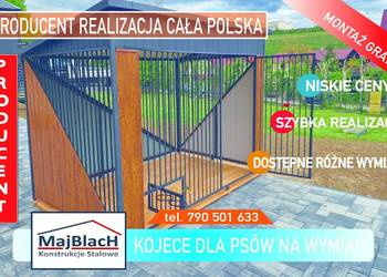 Kojec dla Psa - KOJCE DLA PSÓW - Małe / Duże / Zadzwoń  - Maj-Blach, używany na sprzedaż  Suwałki