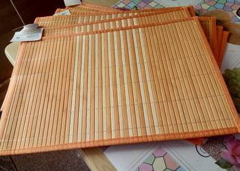 maty na stół bambusowe antypoślizgowe nowe na sprzedaż  Zielona Łąka