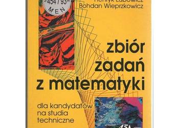 Używany, Zbiór zadań z matematyki dla kandydatów na studia techniczne na sprzedaż  Siedlce