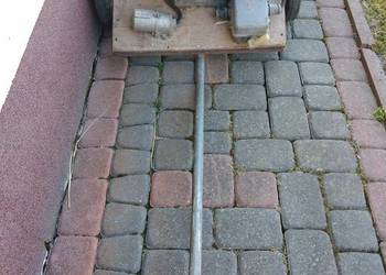Silnik elektryczny 5.5 kw 3-fazowy na wózku, używany na sprzedaż  Gadka