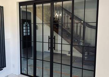 Drzwi przesuwne LOFT metalowe Szklane SKY-VISION, używany na sprzedaż  Katowice