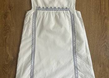 Biała Sukienka dla Dziewczynki Rozmiar 122 na sprzedaż  Lublin