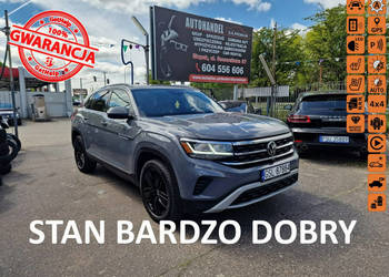 Volkswagen Atlas 3.6 Benzyna 276 KM, Cross Sport, Full Opcja, Panorama, LE… na sprzedaż  Słupsk