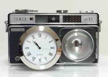 Zegar z aparatu fotograficznego vintage retro loft Tower 41 na sprzedaż  Siemianowice Śląskie