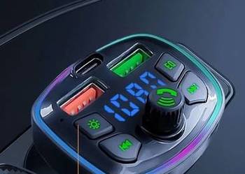 Transmiter Bluetooth FM ładowarka samochodowa Nowa na sprzedaż  Nowy Sącz