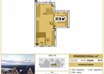 Używany, Apartament 214 bud 6- Aparthotel Natura Resort na sprzedaż  Kluszkowce