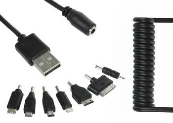 Kabel USB 7w1 iPad iPod do Apple aż 7 Końcówek na sprzedaż  Zamość