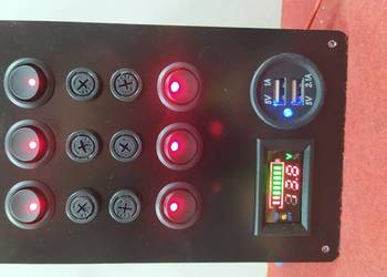 Tablica centralka panel elektryczny rozdzielnia jacht kamper na sprzedaż  Iława