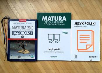 J. POLSKI MATURA repetytorium vademecum testy arkusze z odp. 3 za 36zł na sprzedaż  Warszawa