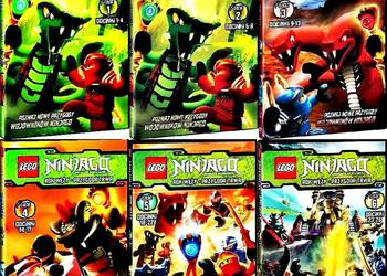 LEGO NINJAGO  ROK WĘŻY 1+2+3+4+5+6   PAKIET  6 DVD na sprzedaż  Kalisz