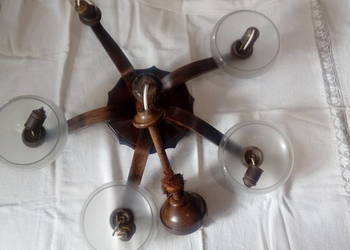 Lampa wisząca przedwojenna, używany na sprzedaż  Rumia