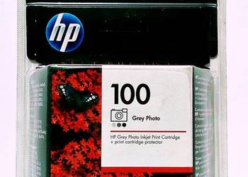 Tusz HP 100 C9368AE czarny black Photo Gray Oryginał, używany na sprzedaż  Kraków