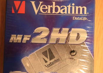 Używany, Dyskietki Verbatim MF2HD 3,25 cala 1,44 MB na sprzedaż  Warszawa