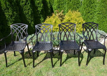 Krzesła ogrodowe aluminiowe, taras, balkon na sprzedaż  Tarnów