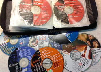 Kolekcja płyt DVD z całymi filmami, programami, grami PC Wor na sprzedaż  Jędrzejów