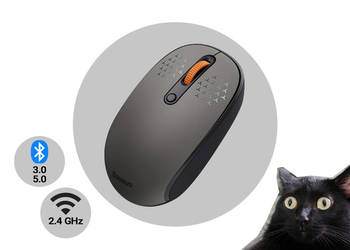 [NOWY] Mysz Bezprzewodowa Bluetooth Baseus F01B, używany na sprzedaż  Węgrów