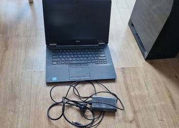 Laptop / Komputer DELL latitude E7470 i5 8GB RAM SSD 240GB ZASILACZ na sprzedaż  Tarnów