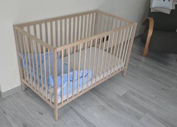 IKEA SNIGLAR Łóżko dziecięce buk 60x120 + materac kokos-gryka na sprzedaż  Borzymy