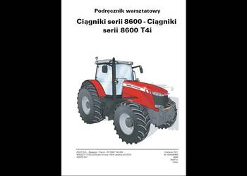 MASSEY FERGUSON Ciągniki serii 8600 instrukcja napraw J. POL na sprzedaż  Gdańsk