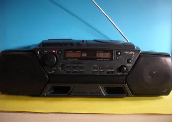 Radiomagnetofon z CD PHILIPS AZ-8214, używany na sprzedaż  Zielona Góra