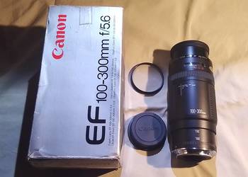 Używany, Canon EF 100-300 mm 1:5.6 na sprzedaż  Siemiatycze