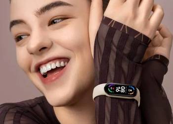 Smartband XIAOMI Mi Band 6 NFC Czarna, komplet. na sprzedaż  Kraków