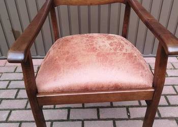 Stary Fotel Krzesło ART-DECO Dębowy Gabinetowy Antyk. na sprzedaż  Swarzędz