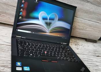 Laptop Lenovo T430 14&quot; HD+ I5 NVidia 4/128GB bat.4.5h ładny, używany na sprzedaż  Jankowice