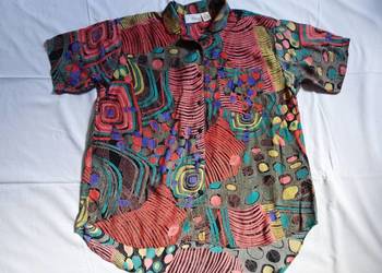 Debenhams Wzorzysta Koszula Vintage 46 48 wiskoza na sprzedaż  Nowy Sącz