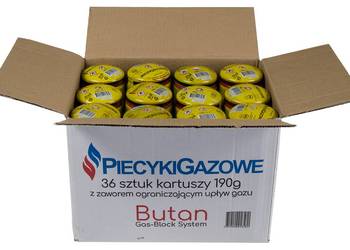 Kartusz gazowy 190 gr do kuchenki gazowej, lutlampy, palnika na sprzedaż  Stąporków