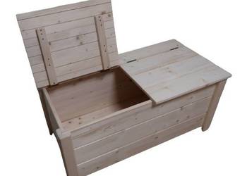 Skrzynia drewniana pojemnik kufer 100x50x45 na sprzedaż  Ustroń