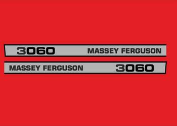 Naklejki Massey Ferguson 3060 zamienniki na sprzedaż  Świecie