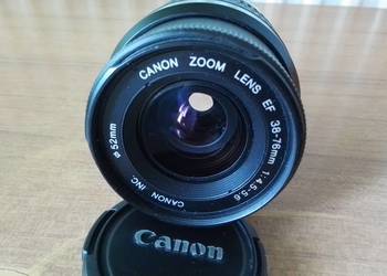 CANON zoom lens EF-38-76 mm, używany na sprzedaż  Siemiatycze