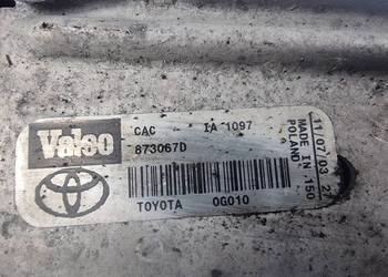 INTERCOOLER TOYOTA AVENSIS T25 873067D na sprzedaż  Lipno