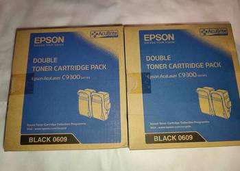 Toner Epson AcuLaser C9300 dwupak 0609 czarny 2x6,5k, używany na sprzedaż  Kotomierz