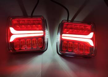 Zestaw lamp ledowy LED do przyczep gotowy do montażu na sprzedaż  Wrocław