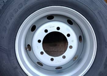 Koła 385/55R22.5 8 otworów do przyczepy HL D 47 Brandys Autosan, używany na sprzedaż  Bielawy