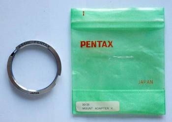 Pentax adapter mocowania obiektywów manualnych K-M na sprzedaż  Gliwice