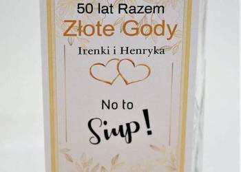 Zawieszki na alkohol wykonane na zamówienie 50 Rocznica na sprzedaż  Zielona Góra
