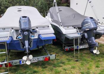 Motorówka SCALAR 525 CABIN+Silnik Elektryk+YAMAHA 60KM+Przyczepa, używany na sprzedaż  Ruciane-Nida
