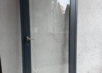 drzwi wewnetrzne aluminiowe do domu lokalu stołówki szkoły na sprzedaż  Kielce