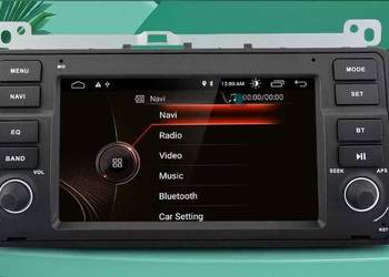 Radio GPS bmw e46 Bluetooth usb Android 12 na sprzedaż  Siewierz