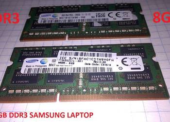 Pamięć ram DDR3 8GB Samsung Laptop, używany na sprzedaż  Jerzmanowice