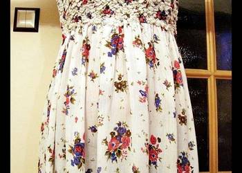 Śliczna,przewiewna MAXI sukienka indyjska na Lato-M na sprzedaż  Konin