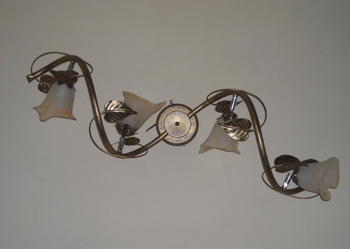 4-punktowa lampa ścienna bluszcz, używany na sprzedaż  Sosnowiec